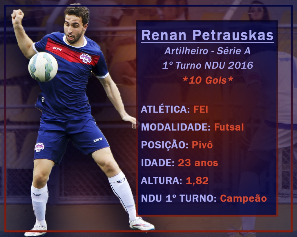 Renan Petrauskas - Artilheiro Futsal Série A