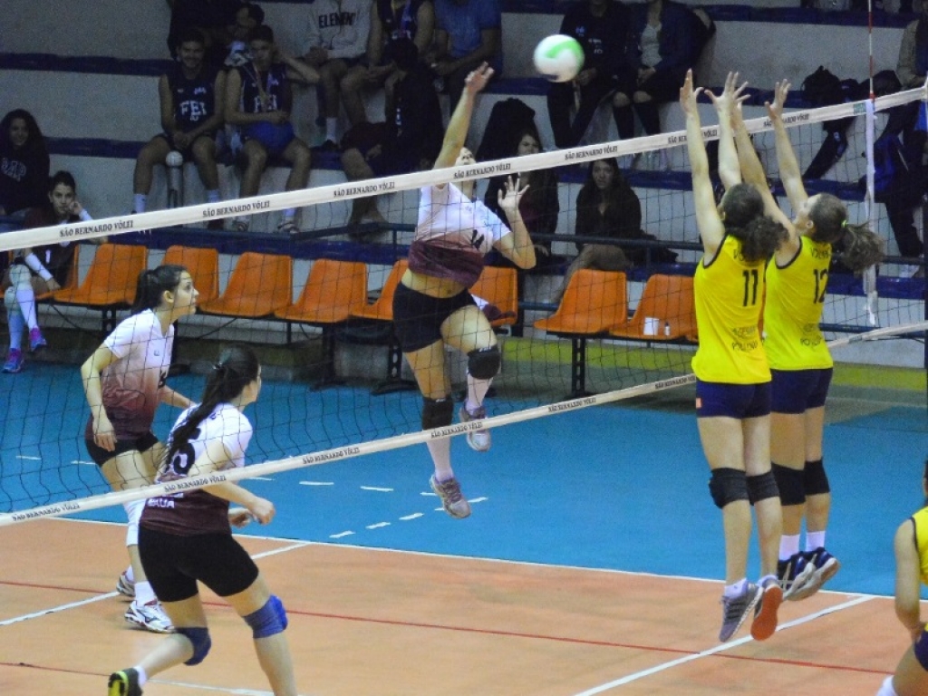 Rodada do NDU com jogos eletrizantes de vôlei