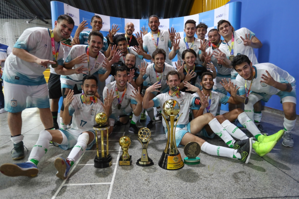 Invicta, Grifo conquista o Tri no Futsal Masculino