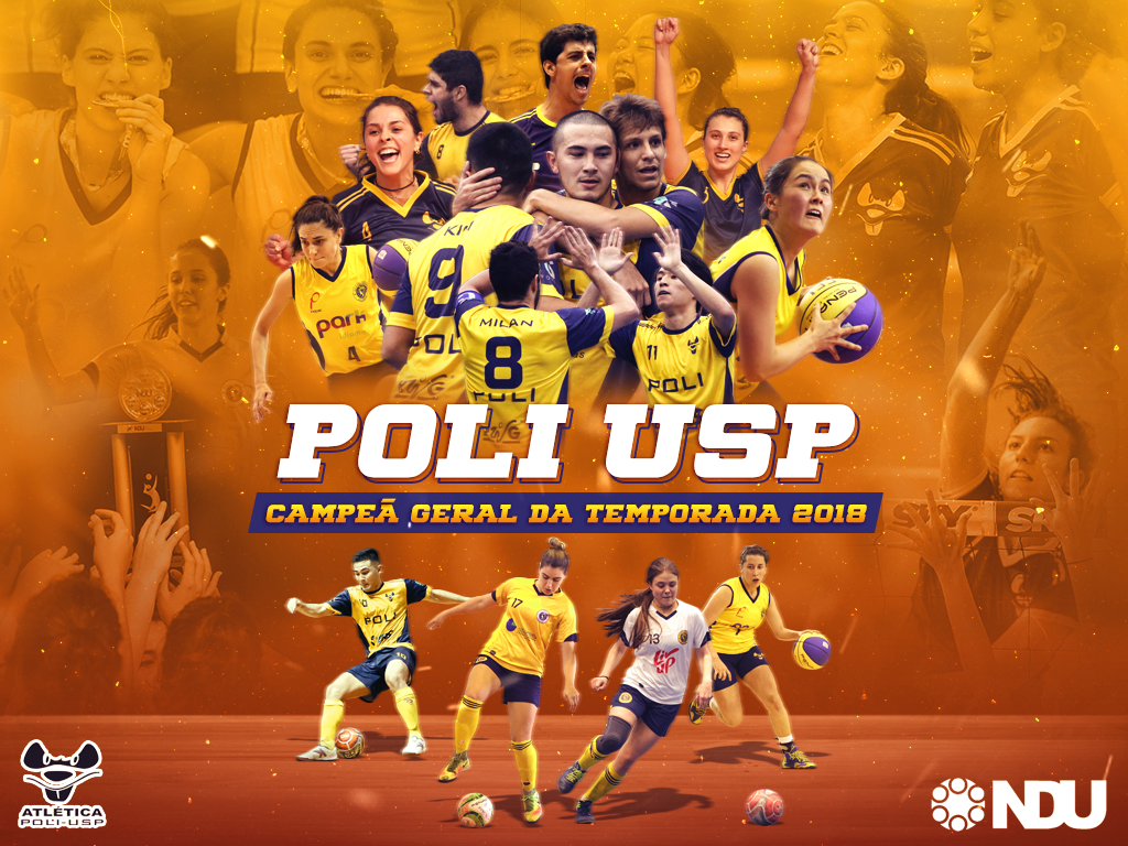 POLI USP é campeã geral da temporada 2018