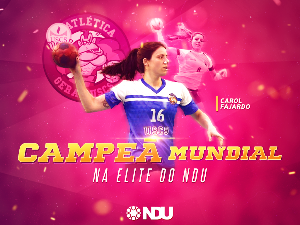 Campeã Mundial Universitária de handebol celebra vaga na elite do NDU