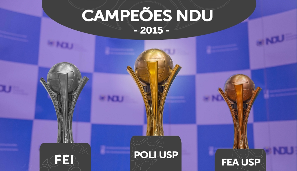 Parabéns aos campeões gerais de 2015!